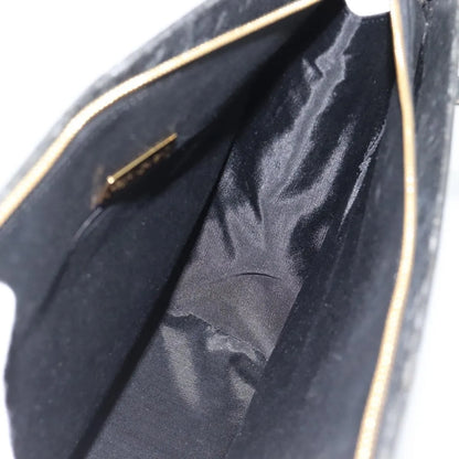 Saint Laurent Vintage Leather, Black, Leather, Tote Bag