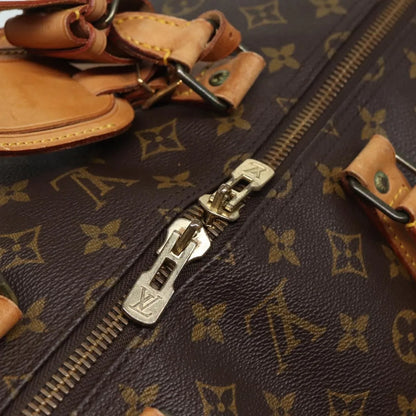 Louis Vuitton Keepall Monogram Canvas, Brown, Canvas, Travel Bag