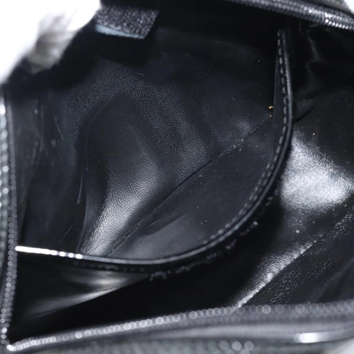 Salvatore Ferragamo Vala Patent Leather, Black, Patent Leather, Shoulder Bag