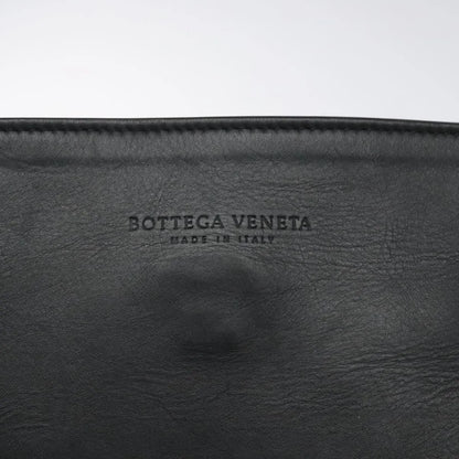 Bottega Veneta Vintage Leather, Black, Leather, Shoulder Bag