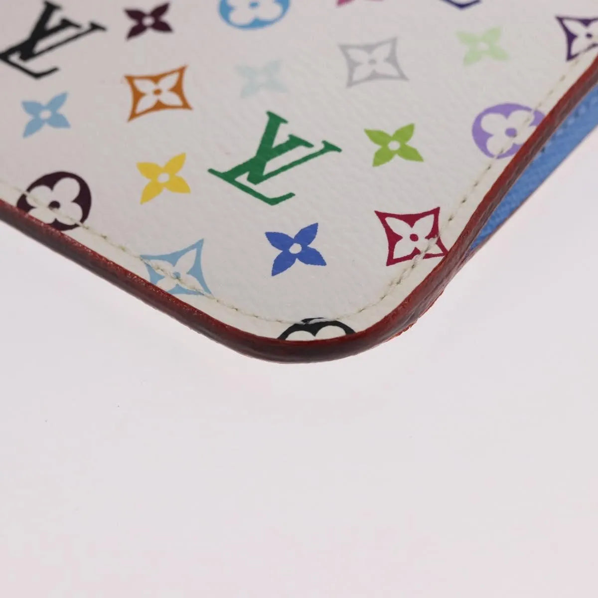 Louis Vuitton Pochette clés NM Monogram Multicolor Canvas, Multicolour, Canvas, Wallet