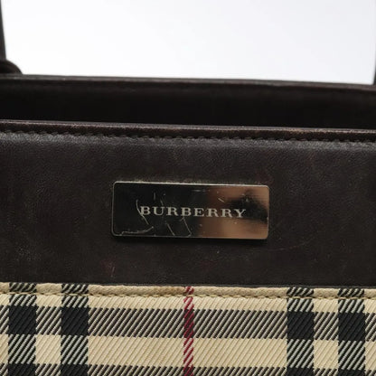 Burberry Nova Check Nylon, Beige, Nylon, Handbag