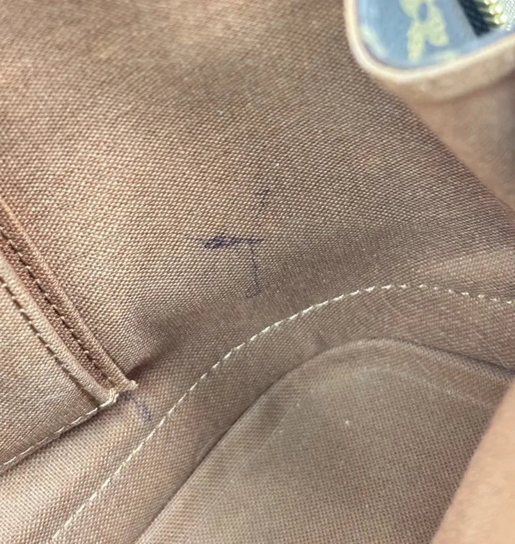 Louis Vuitton Vintage Alma Monogram Canvas, Brown, Canvas, Handbag