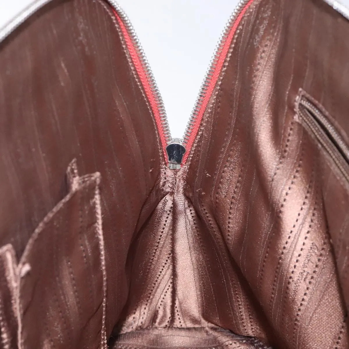 Salvatore Ferragamo Gancini Leather, Pink, Leather, Handbag