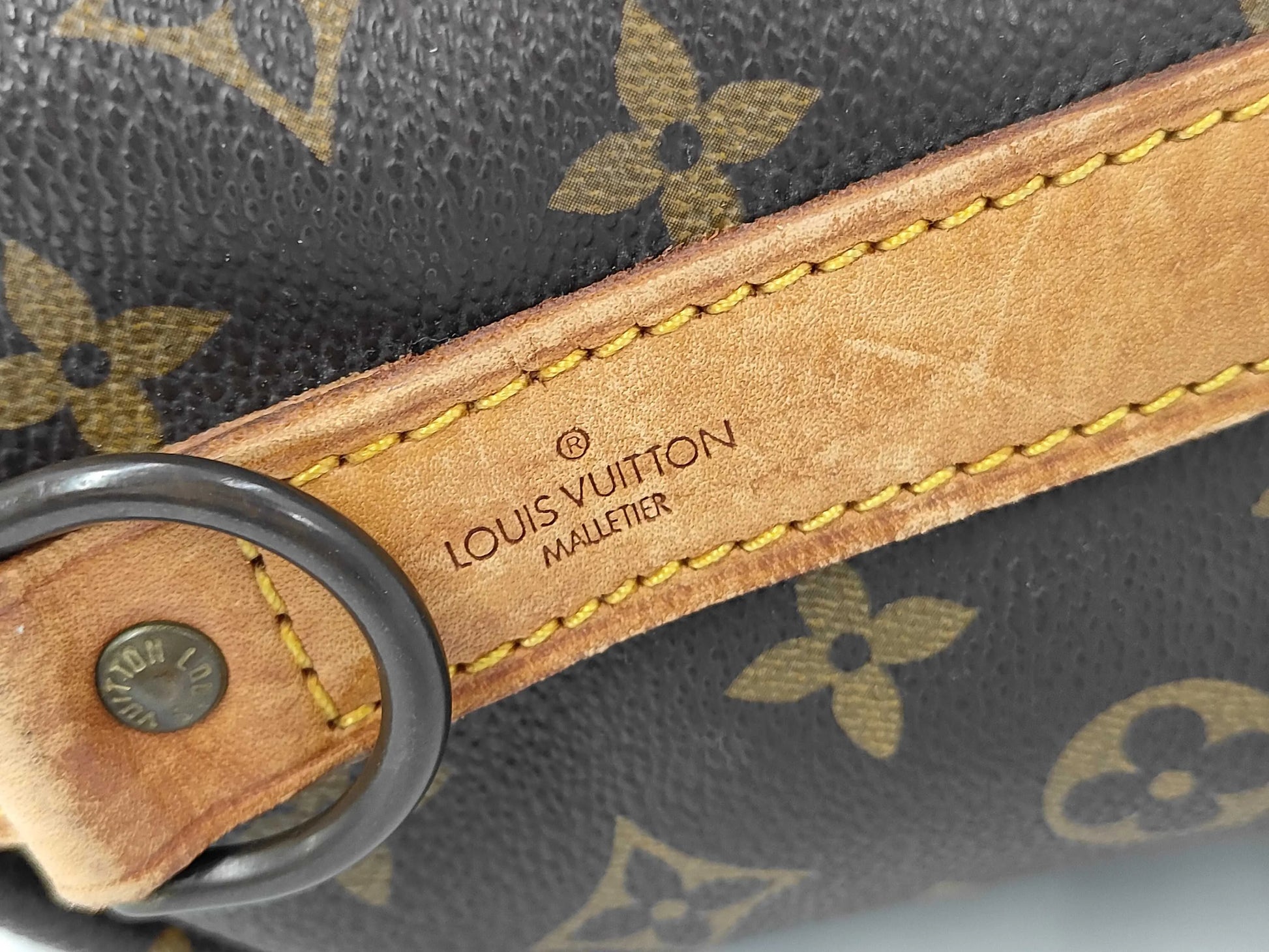 Louis Vuitton Keepall Monogram Canvas, Brown, Canvas, Handbag