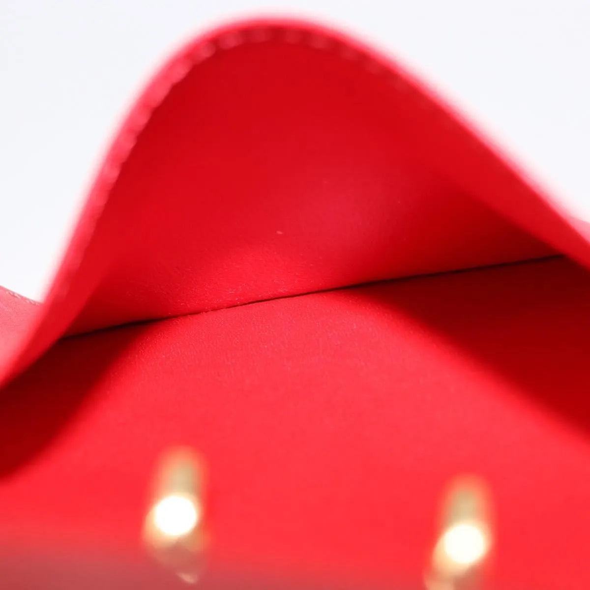 Louis Vuitton Agenda Cover Patent, Red, Patent Leather, Clutch