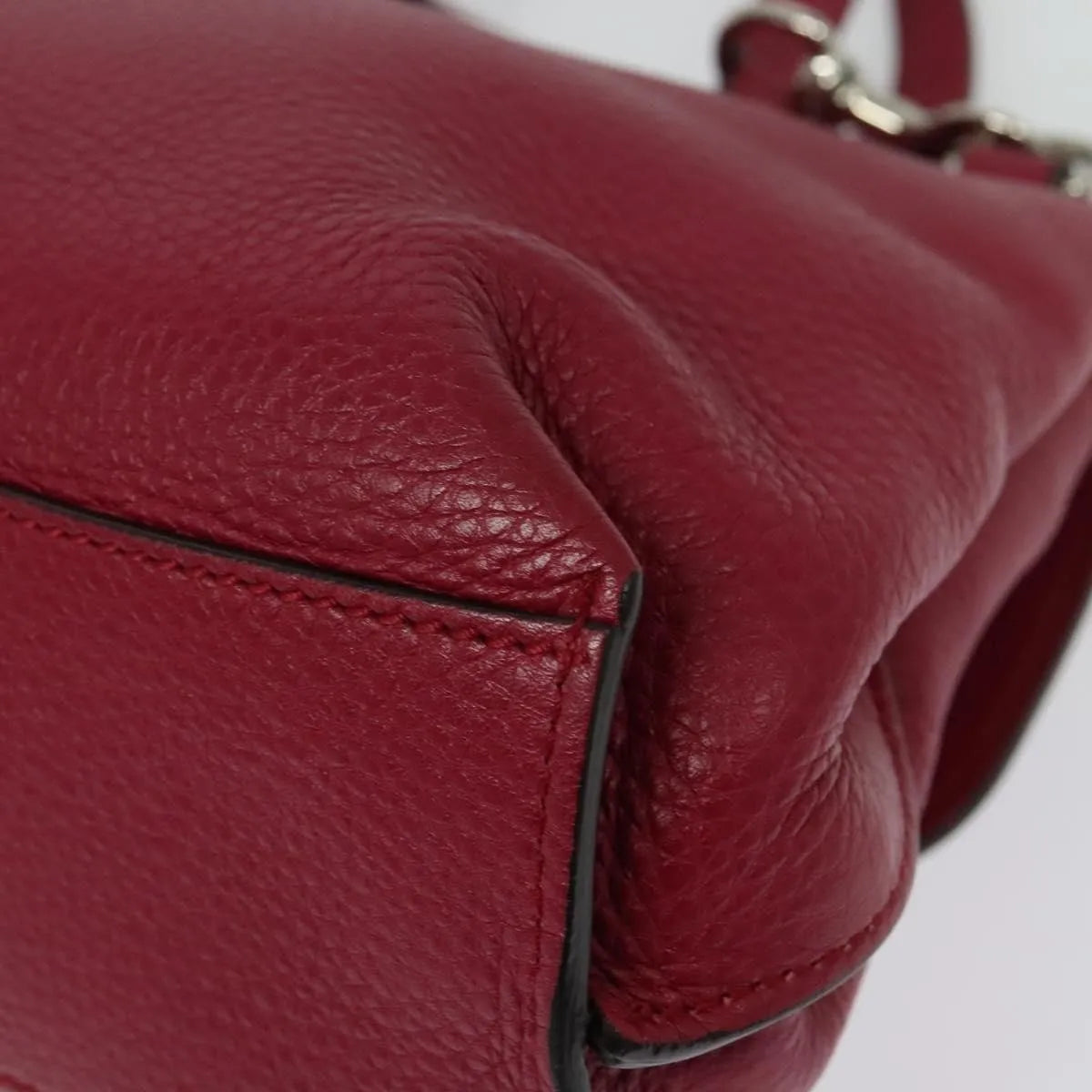 Gucci Bamboo Daily Top Handle Leather, Pink, Leather, Shoulder Bag