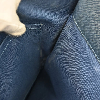 Louis Vuitton Grigori Tote Taiga Leather, Blue, Leather, Tote Bag