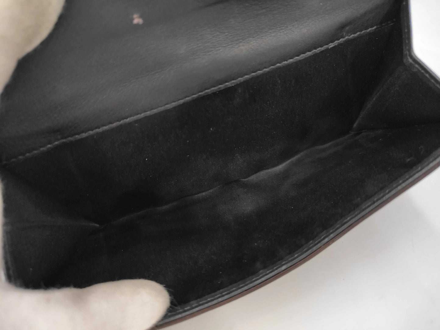 Chanel Camellia Flap Organizer Camellia Lambskin, Black, Leather, Wallet
