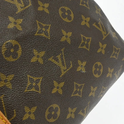 Louis Vuitton Keepall Monogram, Brown, Canvas, Travel Bag