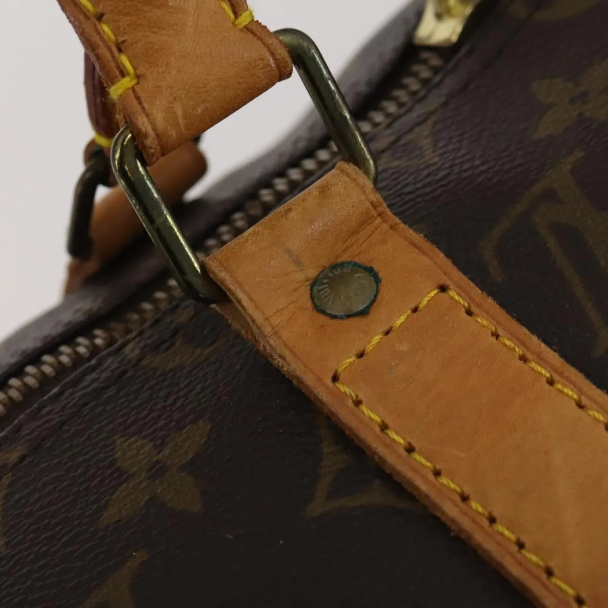Louis Vuitton Keepall Monogram Canvas, Brown, Canvas, Travel Bag