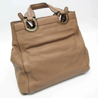 Chloe Vintage Leather, Brown, Leather, Handbag