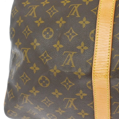 Louis Vuitton Keepall Monogram, Brown, Canvas, Travel Bag