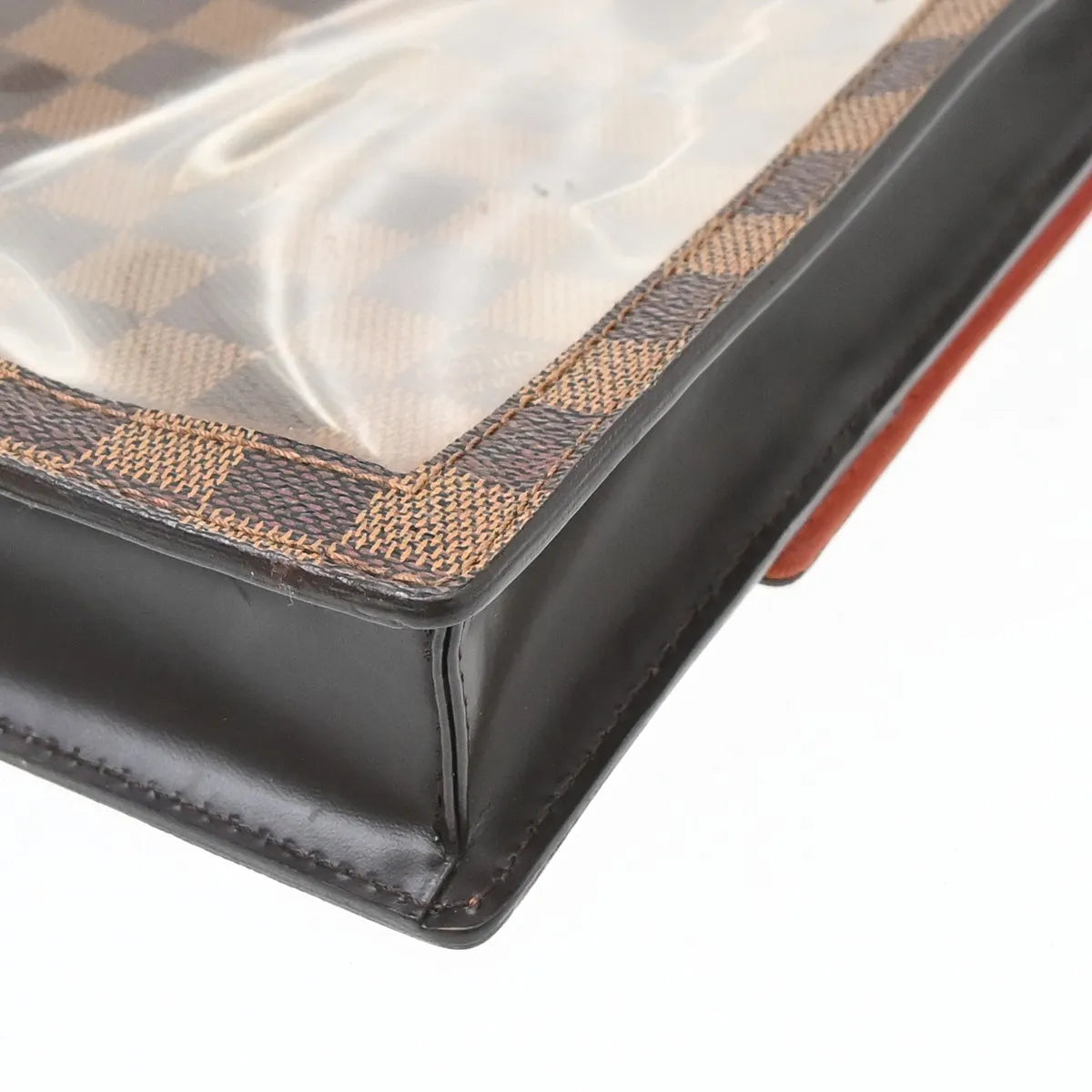 Louis Vuitton Portobello Messenger Damier, Brown, Canvas, Clutch