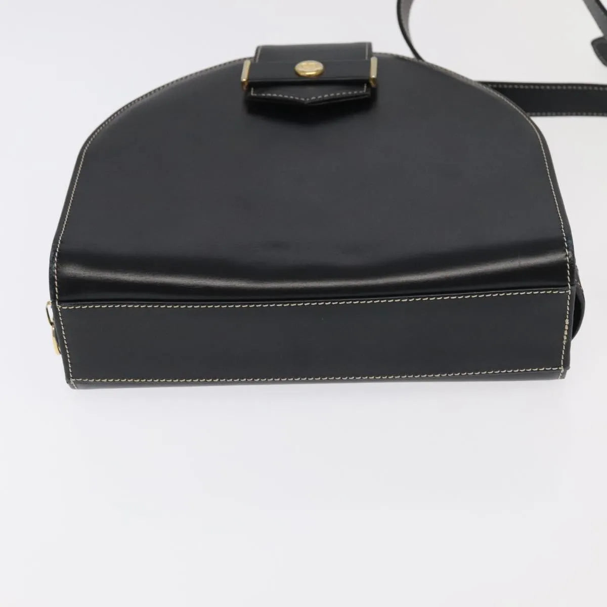 Christian Dior Vintage Leather, Black, Leather, Shoulder Bag