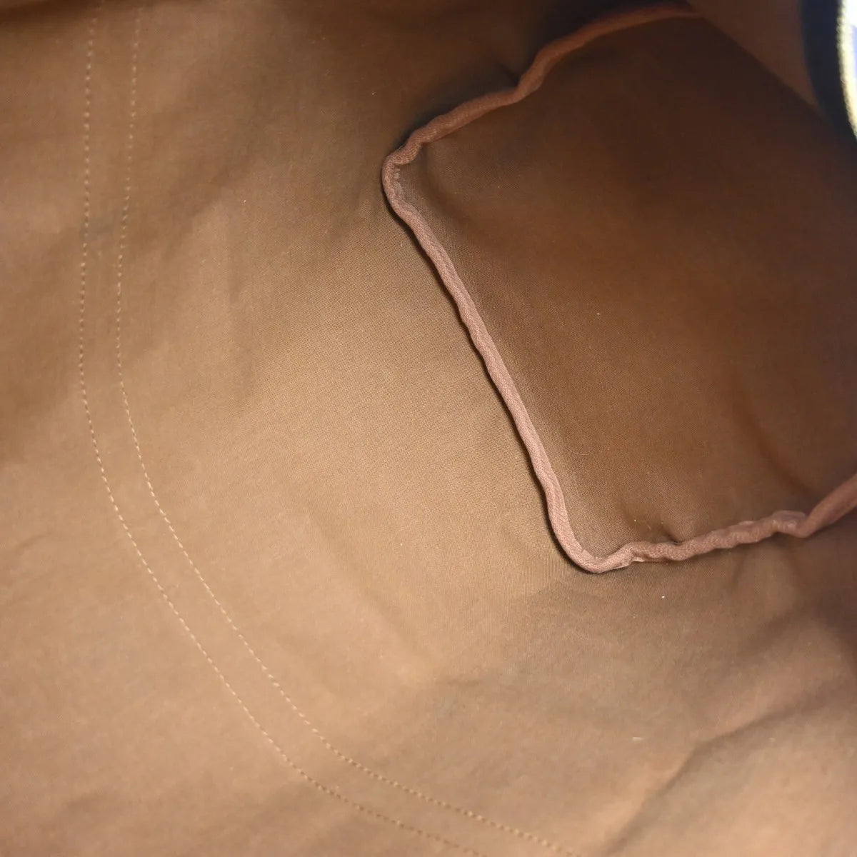 Louis Vuitton Keepall Monogram, Brown, Canvas, Travel Bag