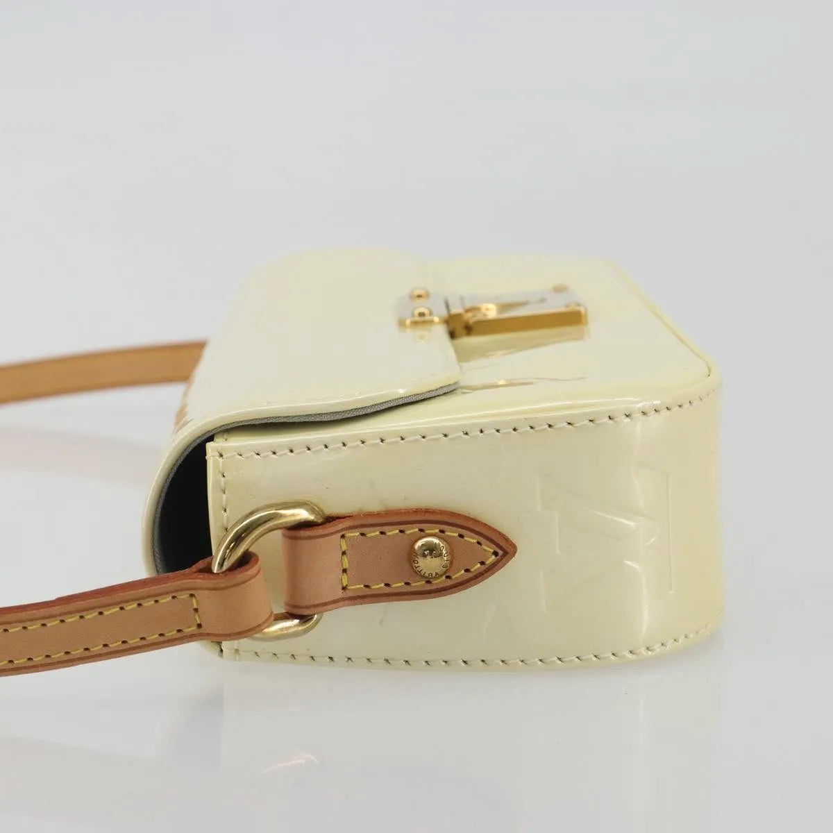 Louis Vuitton Malibu Street Monogram Patent leather, Beige, Patent Leather, Shoulder Bag