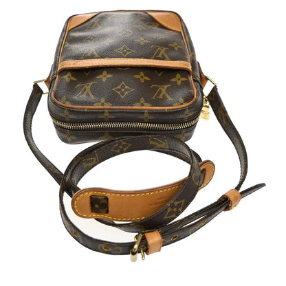 Louis Vuitton Danube Monogram Canvas, Brown, Canvas, Shoulder Bag