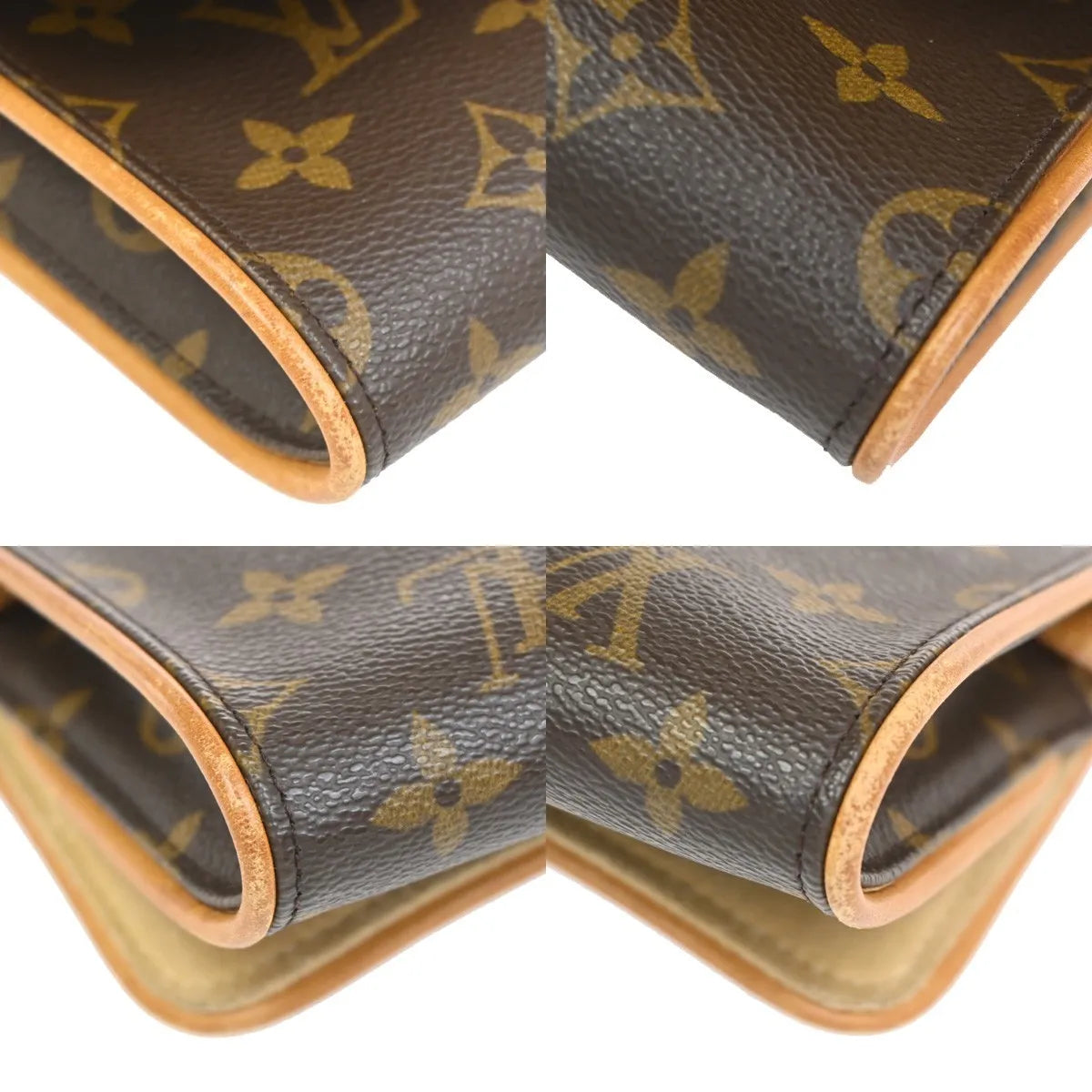 Louis Vuitton Twin Monogram Canvas, Brown, Canvas, Clutch