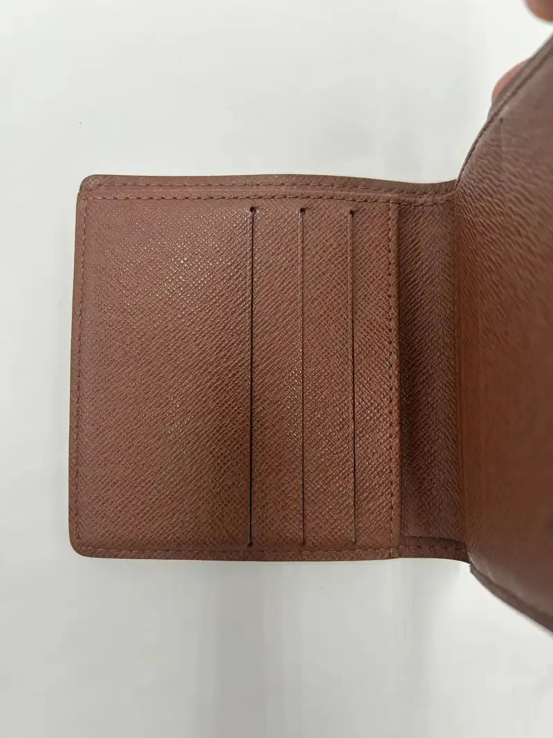 Louis Vuitton Marco Monogram Canvas, Brown, Canvas, Wallet