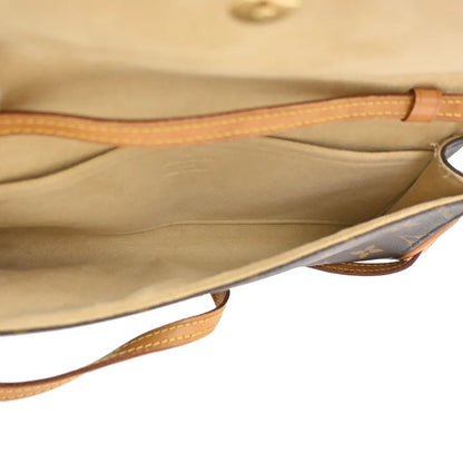 Louis Vuitton Twin Monogram Canvas, Brown, Canvas, Clutch
