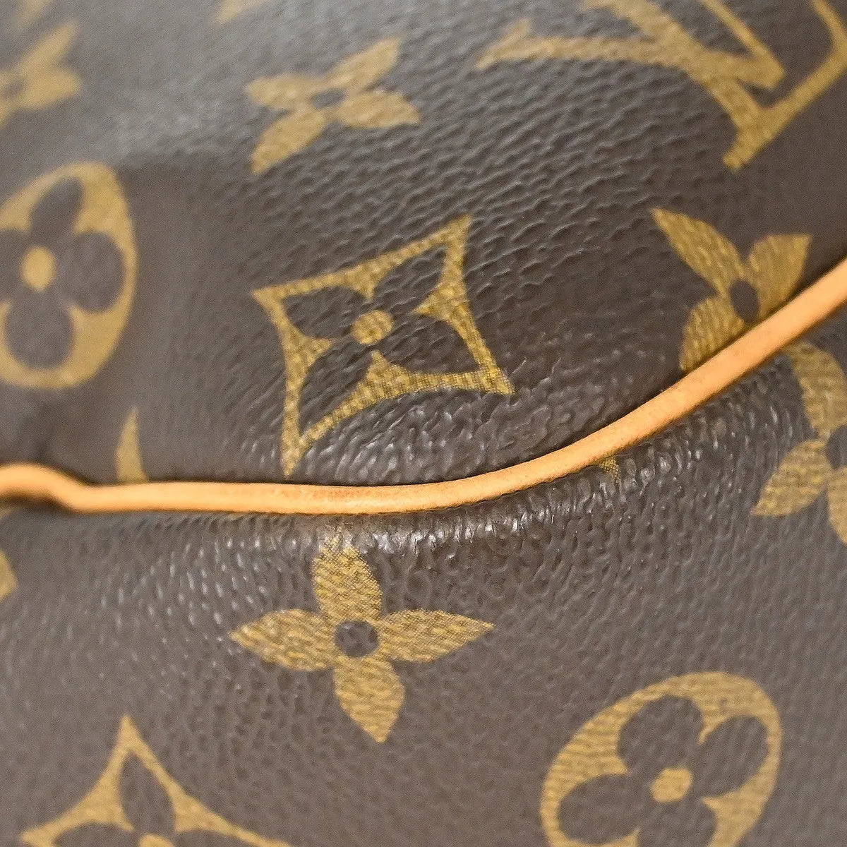 Louis Vuitton Deauville Monogram, Brown, Canvas, Handbag