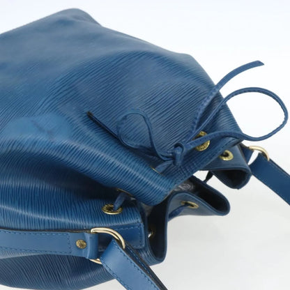 Louis Vuitton Petit Noe Epi Leather, Blue, Leather, Shoulder Bag
