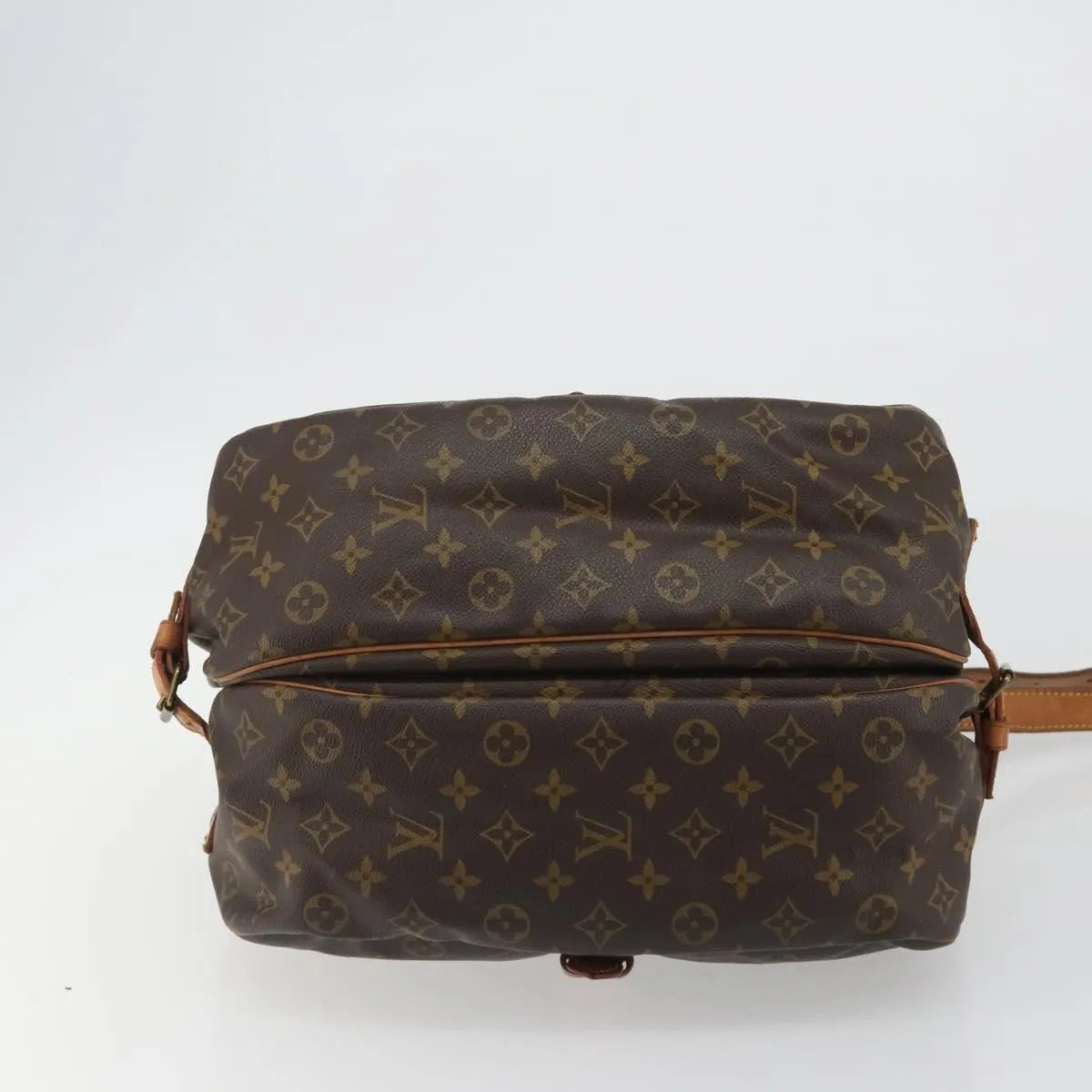 Louis Vuitton Saumur Monogram Canvas, Brown, Canvas, Shoulder Bag