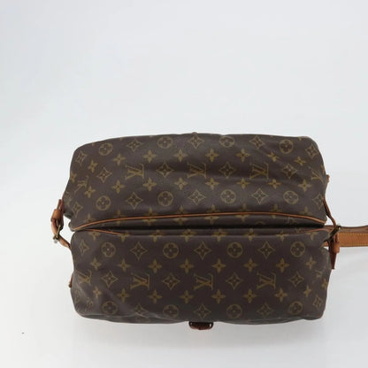 Louis Vuitton Saumur Monogram Canvas, Brown, Canvas, Shoulder Bag