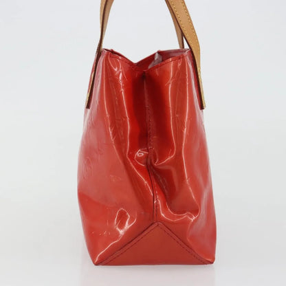 Louis Vuitton Reade Monogram Vernis, Red, Patent Leather, Handbag