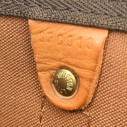 Louis Vuitton Keepall Monogram, Brown, Canvas, Travel Bag