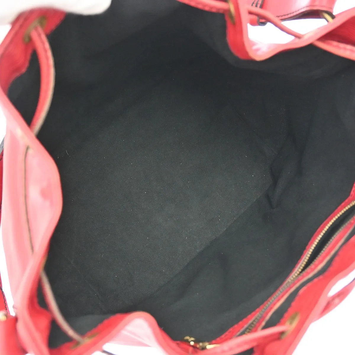 Louis Vuitton Petit Noe Epi Leather, Red, Leather, Shoulder Bag