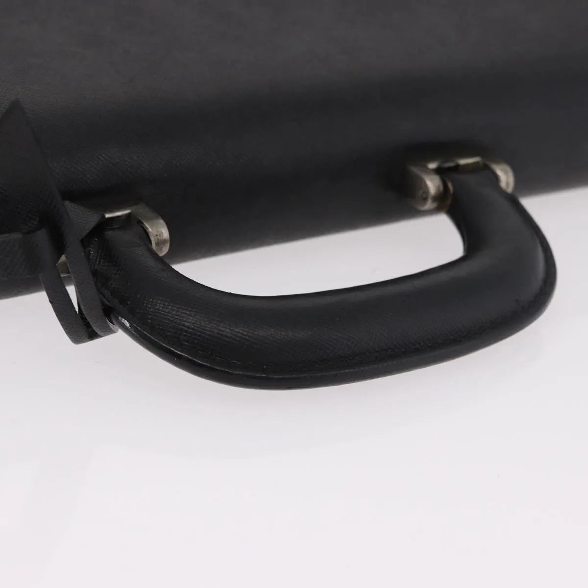 Burberry Vintage Leather, Black, Leather, Briefcase