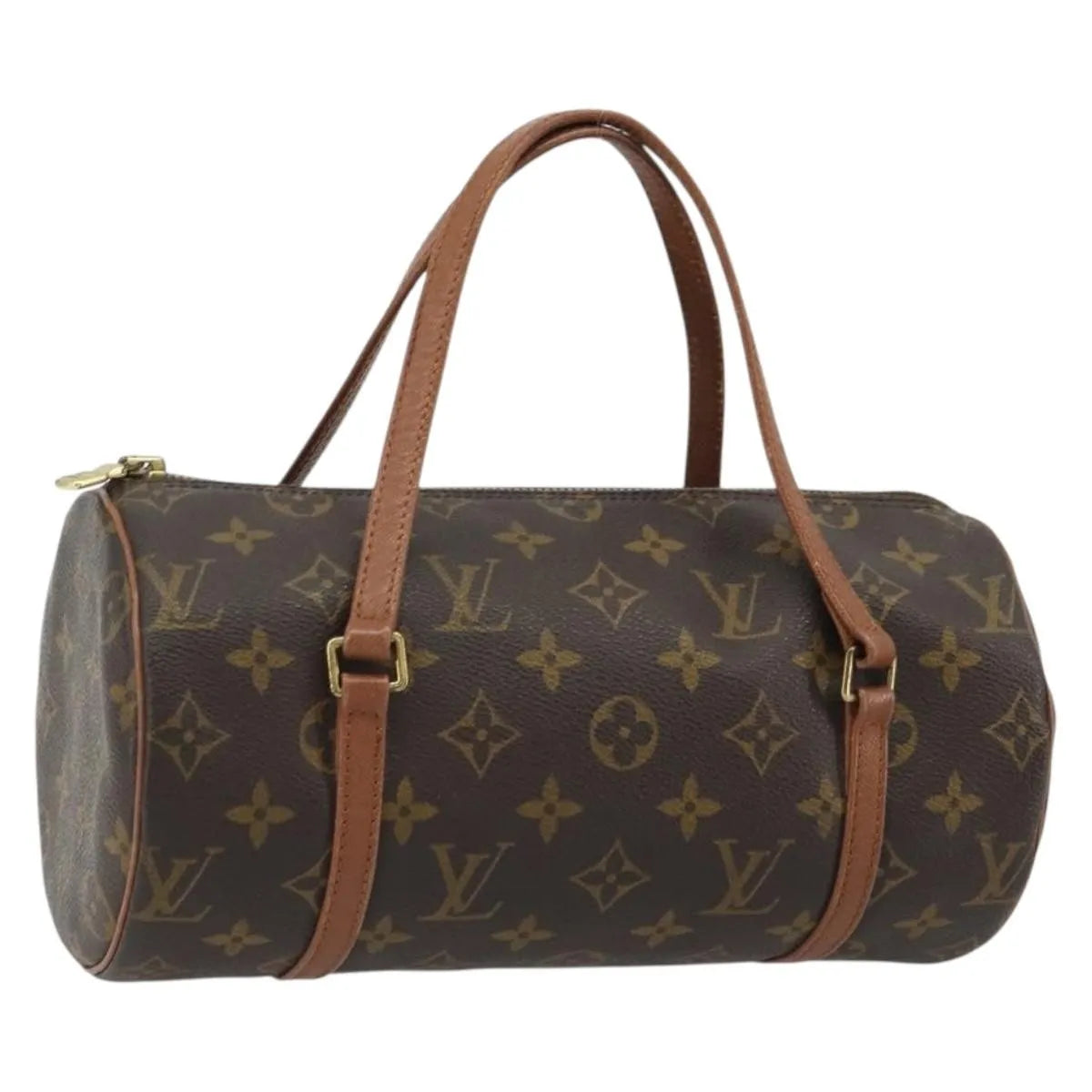 Louis Vuitton Papillon Monogram Canvas, Brown, Canvas, Handbag