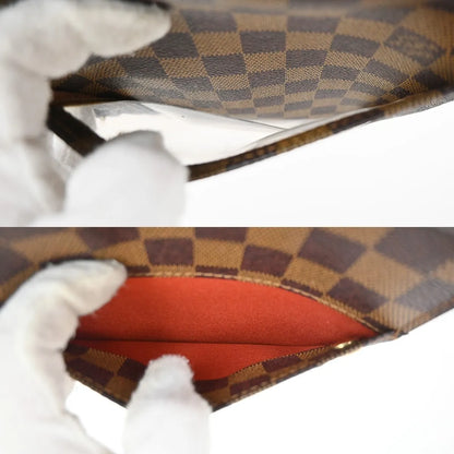Louis Vuitton Portobello Messenger Damier Ebene, Brown, Canvas, Shoulder Bag