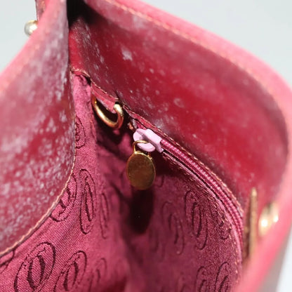 cartier Vintage must de Cartier Leather, Burgundy, Leather, Shoulder Bag