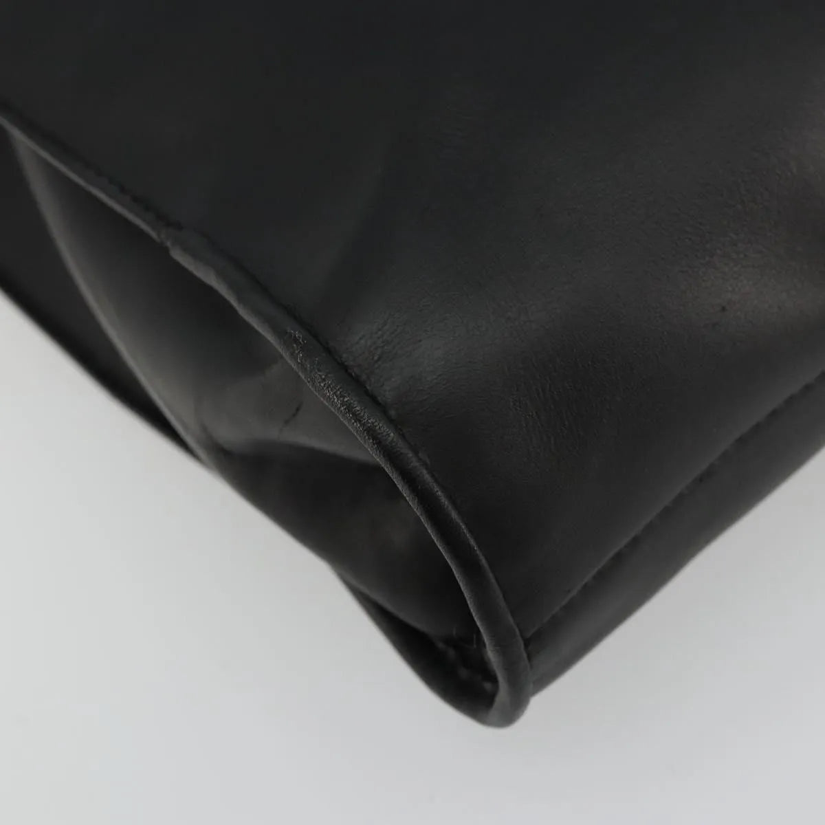 Gucci Vintage tote Leather, Black, Leather, Tote Bag