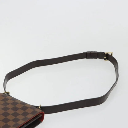 Louis Vuitton Portobello Messenger Damier, Brown, Canvas, Shoulder Bag