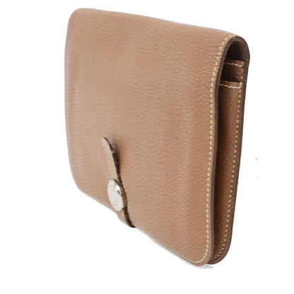 Hermes Dogon Duo Combined Leather, Brown, Leather, Wallet
