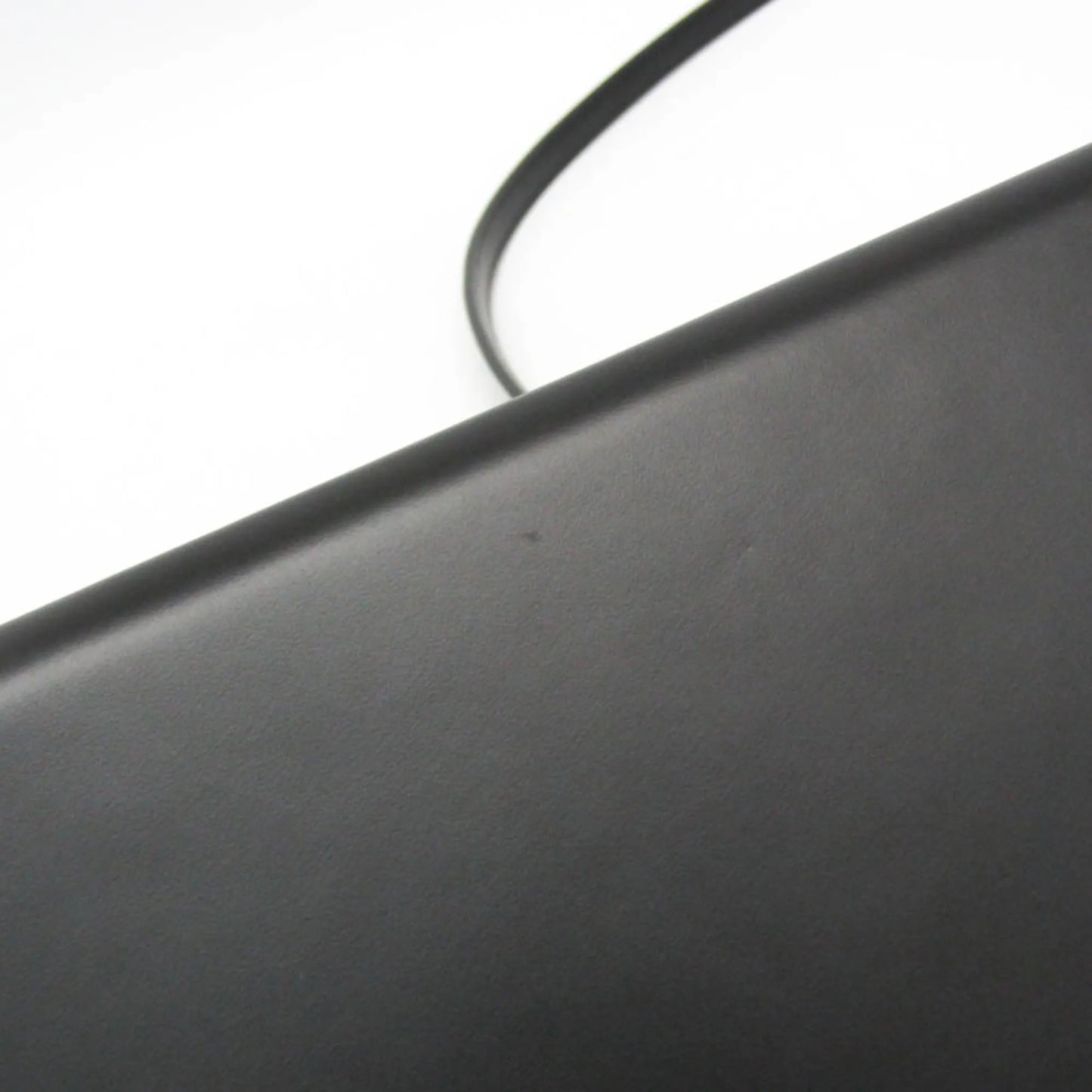 Salvatore Ferragamo Gancini Leather, Black, Leather, Shoulder Bag