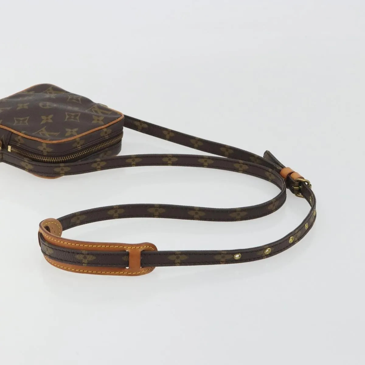 Louis Vuitton Danube Monogram, Brown, Canvas, Shoulder Bag