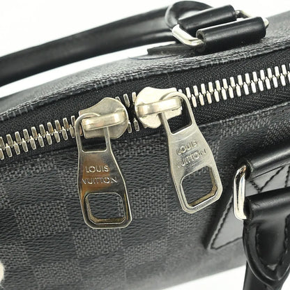 Louis Vuitton Porte-Documents Jour Damier Graphite, Gray, Canvas, Briefcase