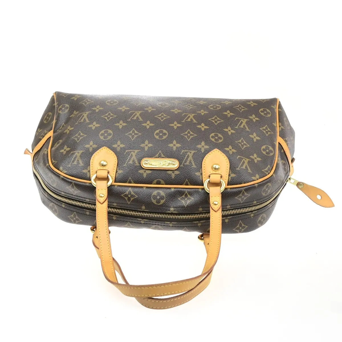 Louis Vuitton Montorgueil Monogram Canvas, Brown, Canvas, Shoulder Bag