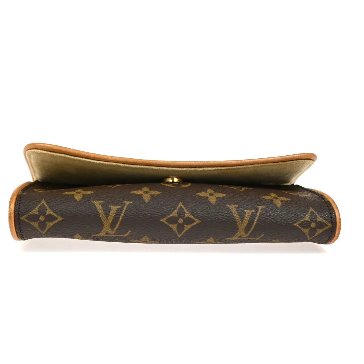 Louis Vuitton Twin Monogram Canvas, Brown, Canvas, Clutch