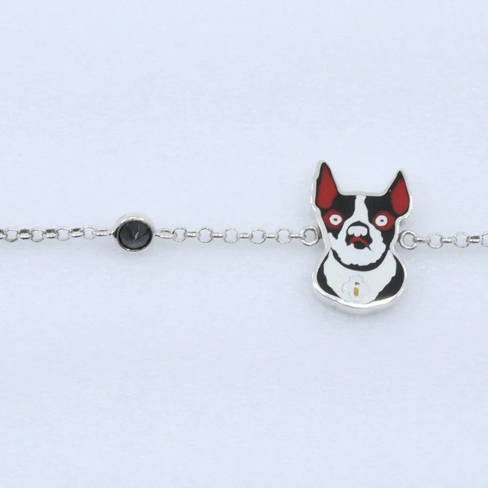 Gucci Bosco Sterling Silver and Enamel, Silver, Silver, Bracelet