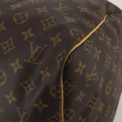 Louis Vuitton Keepall Canvas, Brown, Canvas, Travel Bag
