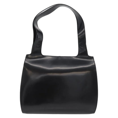 Salvatore Ferragamo Gancini Tote Patent leather, Black, Patent Leather, Tote Bag