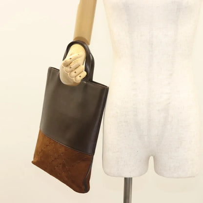 Burberry Vintage Leather, Brown, Leather, Handbag