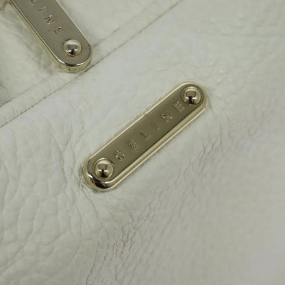Celine vintage Leather, White, Leather, Handbag
