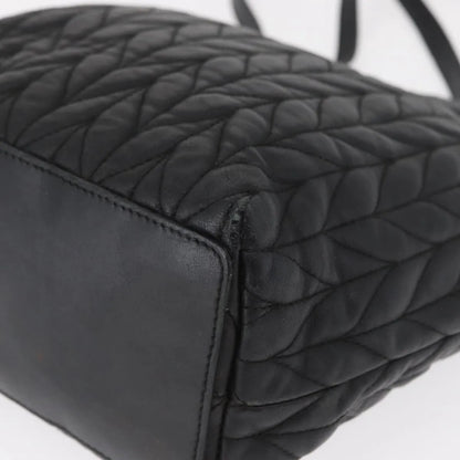 Gucci Vintage tote Leather, Black, Leather, Tote Bag